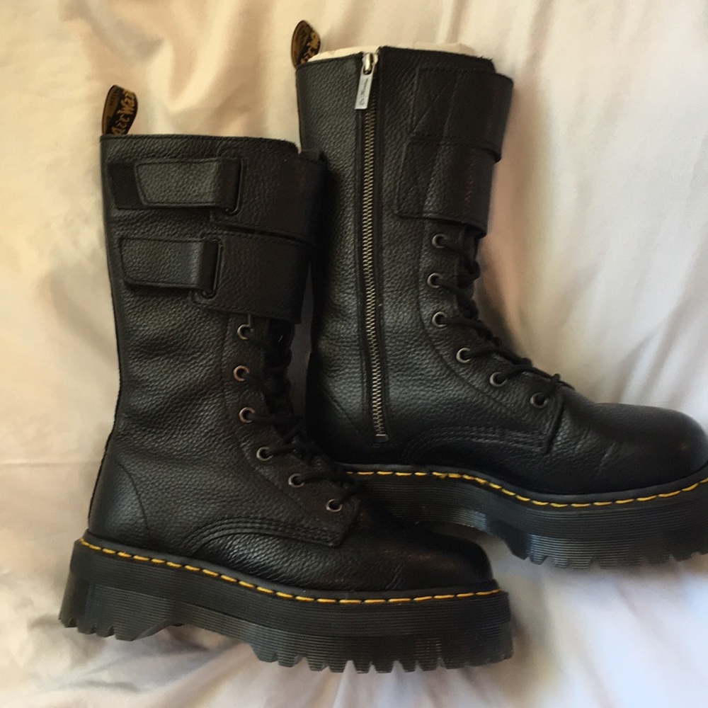 Dr Martens Jagger Black Combat Boot Women’s 7